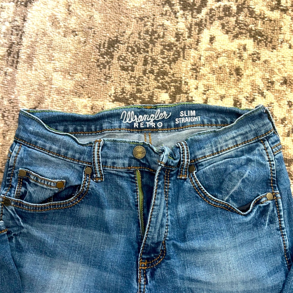 Wrangler Retro Slim Straight Jeans